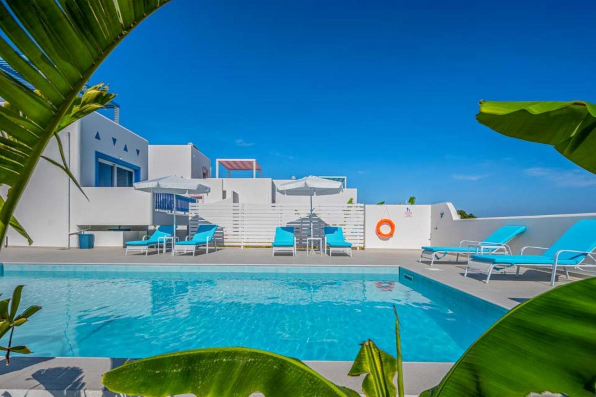 Xenos Villa 6 With A Private Pool Near The Sea Tigaki エクステリア 写真